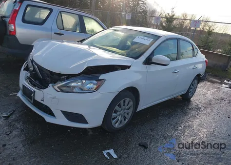 2017 Nissan Sentra Sv from USA, damaged, VIN 3N1AB7AP6HL649046